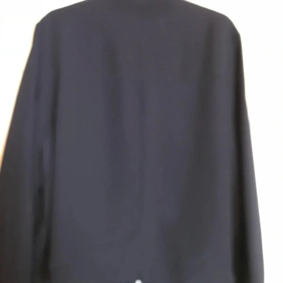 Norton McNaughton Navy Blue Zip Blazer Size 18 - Picture 4 of 4